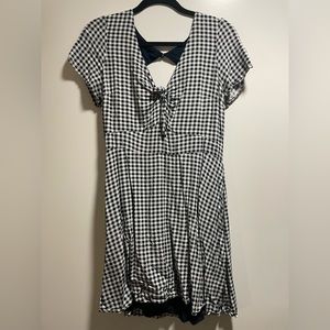 Abercrombie & Fitch Gingham Mini Dress | Size L
